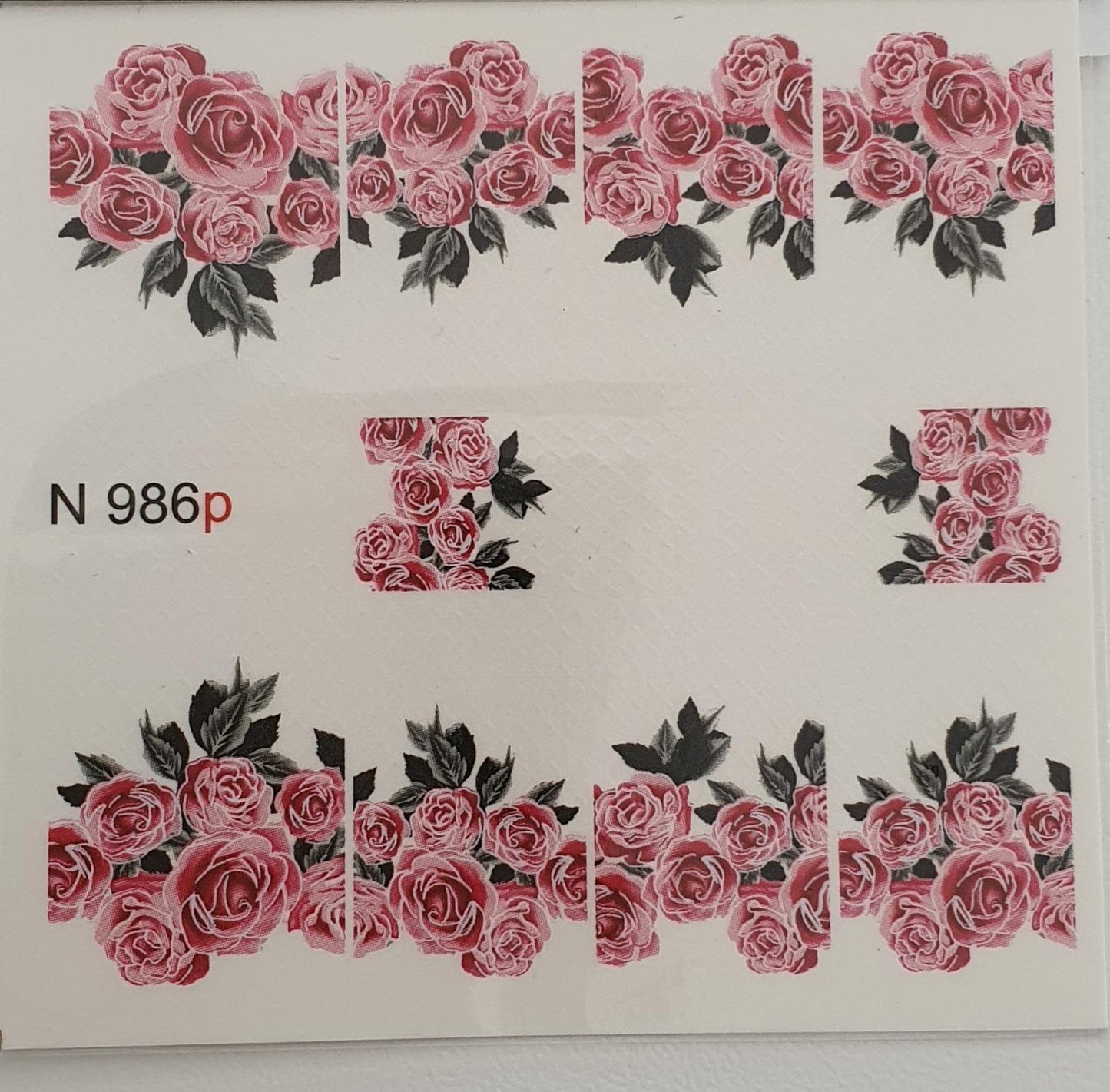 Water Decals N986p