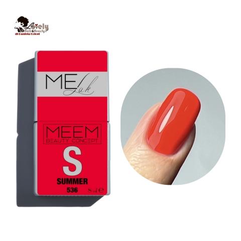 Gel Lak Summer 536 - MEEM - 8ml