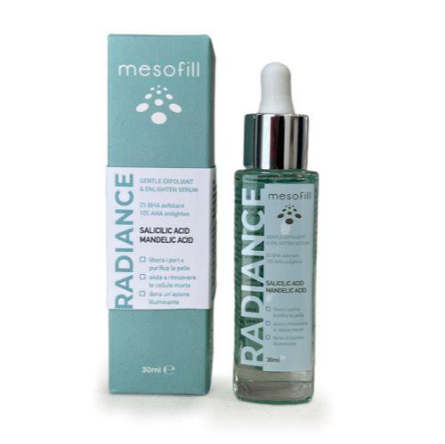 Radiance - MESOFILL - 30 ml
Siero schiarente, purificante, illuminante.